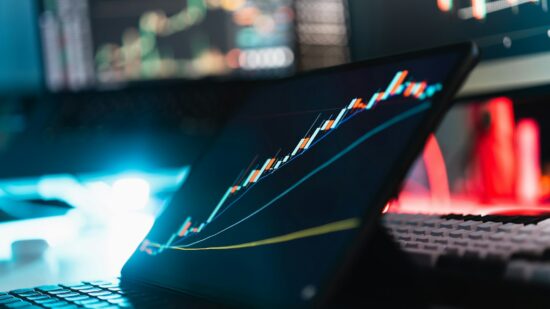 tablet display stock cryptocurrency exchange market