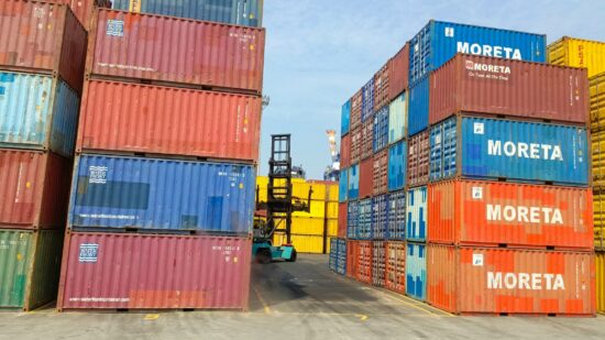 Container terminal, Port of Manila.